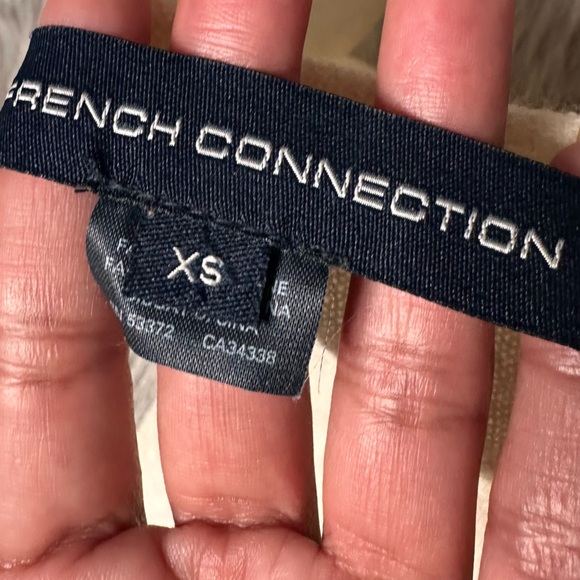 French Connection Wool Sequin Reindeer Sweater XS - Picture 5 of 7